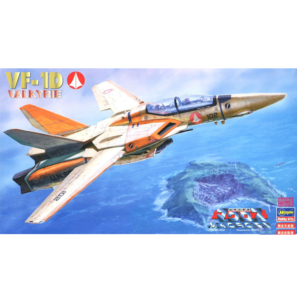 1/72 �ʽð���� ��ũ�ν� - VF-1D ��Ű�� [4���԰��Ϸ�] [4967834657809]