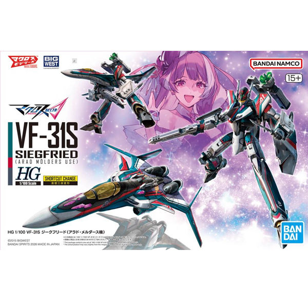 [HG] 1/100 ��ũ�ν� ��Ÿ - VF-31S ��ũ������(�ƶ�� �������) [2���԰��Ϸ�] [4573102720085]