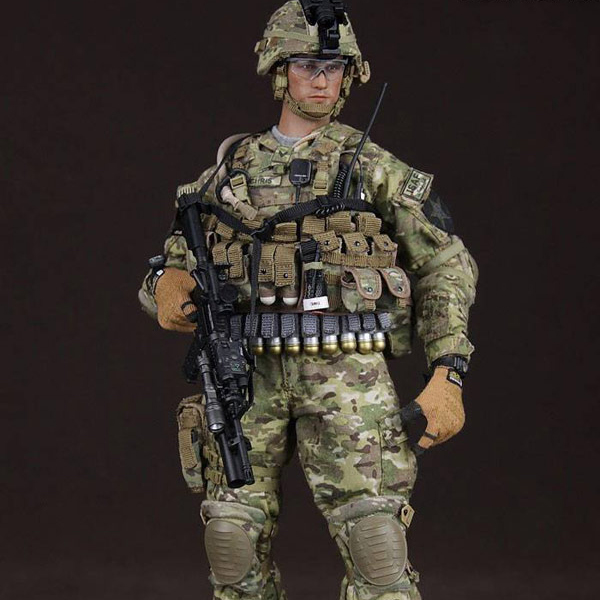 [30cm �и��͸� �ǱԾ�] US ARMY SAW GUNNER IN AFGHANISTAN [78005] [4���԰��Ϸ�]