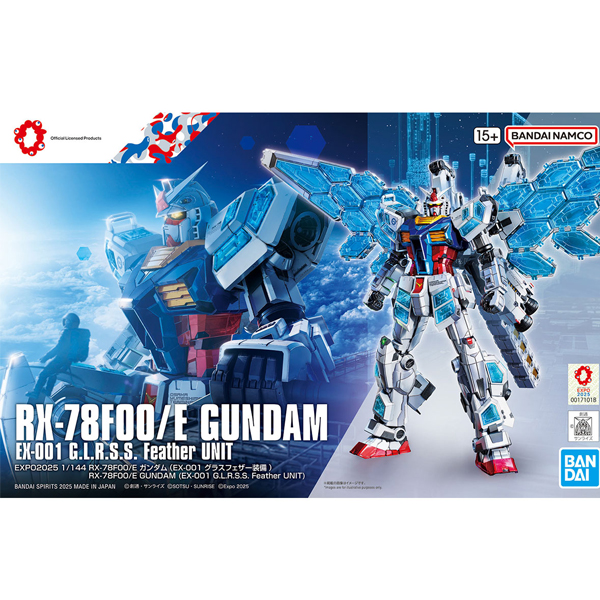 [�����] 1/144 ������2025 RX-78F00/E �Ǵ�(EX-001 �۶� ��� ���) [1���԰��Ϸ�][4573102685551]