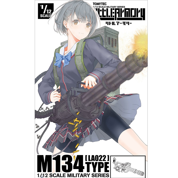 [����] [��Ʋ�Ƹ�][LA022] 1/12 M134 �̴ϰ� Ÿ�� [4543736264521]