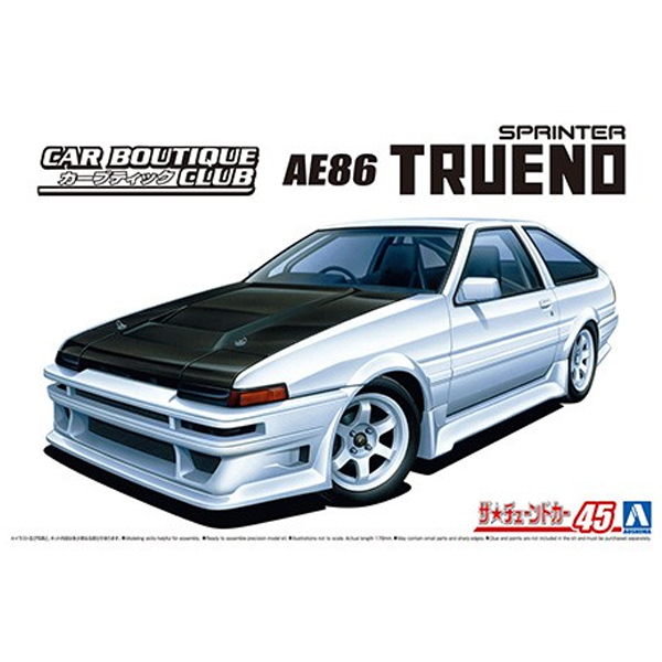 1/24 �� ƪī No.45 ���Ÿ ī ��Ƽũ Ŭ�� AE86 �䷹�� 85 [8���԰��Ϸ�] [4905083058633]