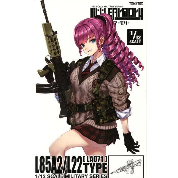 [��Ʋ�Ƹ�] [LA071] 1/12 L85A2/L22Ÿ�� [4���԰��Ϸ�] [4543736315353]