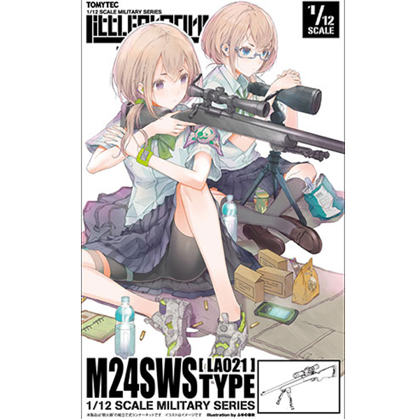 [��Ʋ�Ƹ�][LA021] 1/12 M24 SWSŸ�� [5���԰��Ϸ�] [4543736264248]