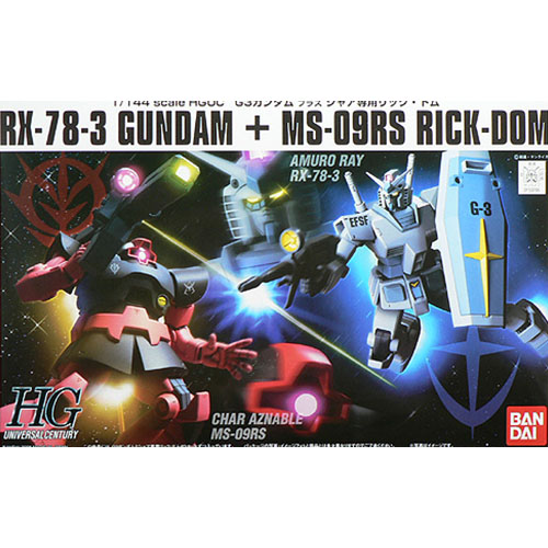 [HGUC] 1/144 RX-78-3 G3 �Ǵ�+���� ���� ���� ��Ʈ [10���԰��Ϸ�] [4573102609601]