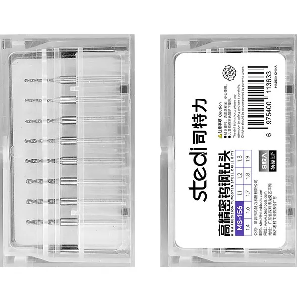 MS-156 �ֽ��� �帱 ��Ʈ 8�� ��Ʈ (1.1~1.9mm) [6975400113633]