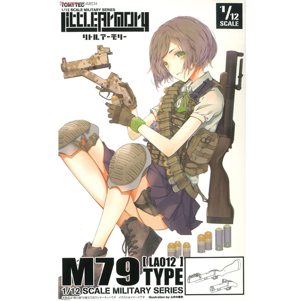[��Ʋ�Ƹ�][LA012] 1/12 M79Ÿ�� [6���԰��Ϸ�][4543736261070]