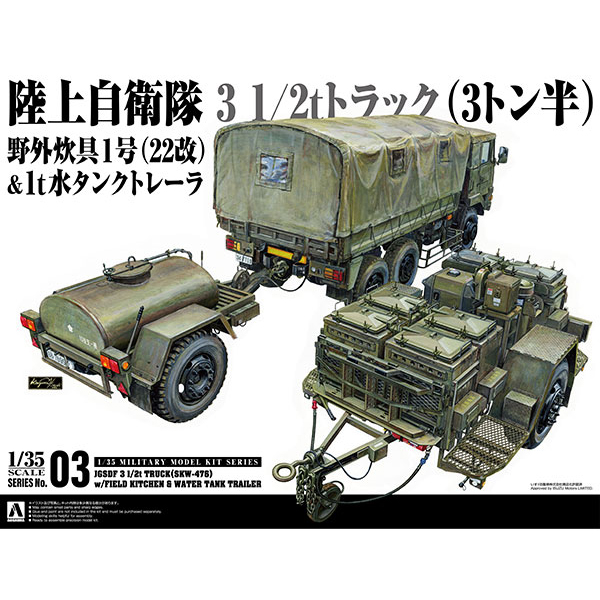 1/35 �и��͸� �� Ŷ No.3 ����������3 12�� Ʈ��(SKW-476) w/�߿����1ȣ(22��)&1�� ����ũ Ʈ���Ϸ� [7���԰��Ϸ�] [4905083058916]