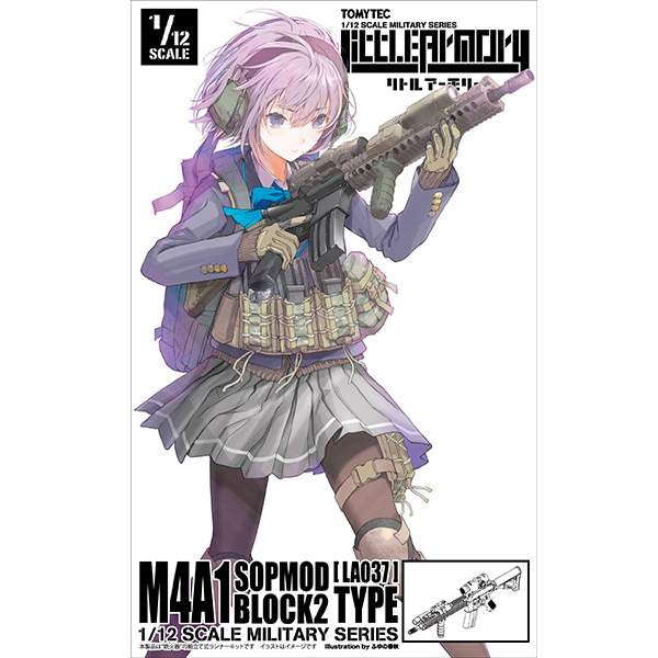 [��Ʋ�Ƹ�][LA037] 1/12 M4A1 SOPMOD BLOCK2Ÿ�� [12���԰��Ϸ�] [4543736268604]