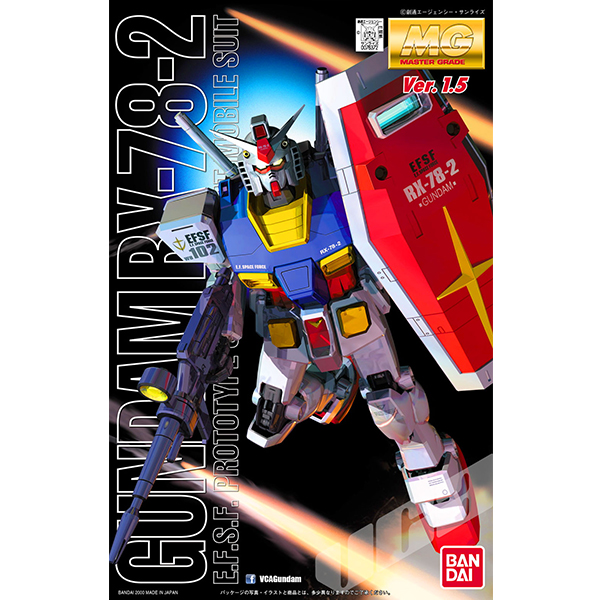 [MG] 1/100 RX-78-2 �۽�Ʈ �Ǵ� ver.1.5 [7���԰��Ϸ�] [4573102638519]