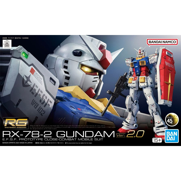 [RG 40] 1/144 RX-78-2 �۽�Ʈ �Ǵ�Ver.2.0 [12���԰��Ϸ�] [4573102671554]