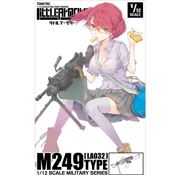 [��Ʋ�Ƹ�][LA032] 1/12 M249 Ÿ�� [4���԰��Ϸ�] [4543736268895]