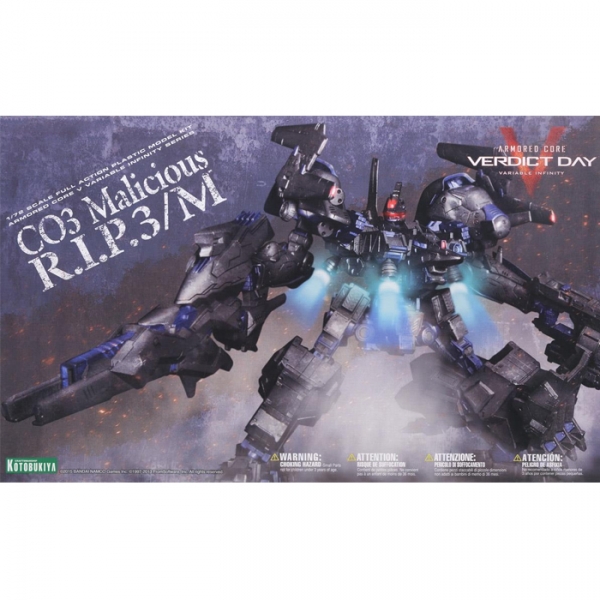 1/72 �Ƹӵ� �ھ� ����Ʈ���� - CO3 Malicious RIP3 / M(���� �ű׳�� ž�±�) [4���԰��Ϸ�] [4934054056699]