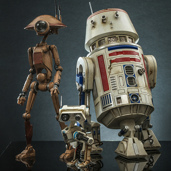 TMS086 1/6 ��Ÿ����: �� ���� ������ - R5-D4, ��Ʈ����̵�,BD-72 �ݷ�Ƽ�� ��Ʈ