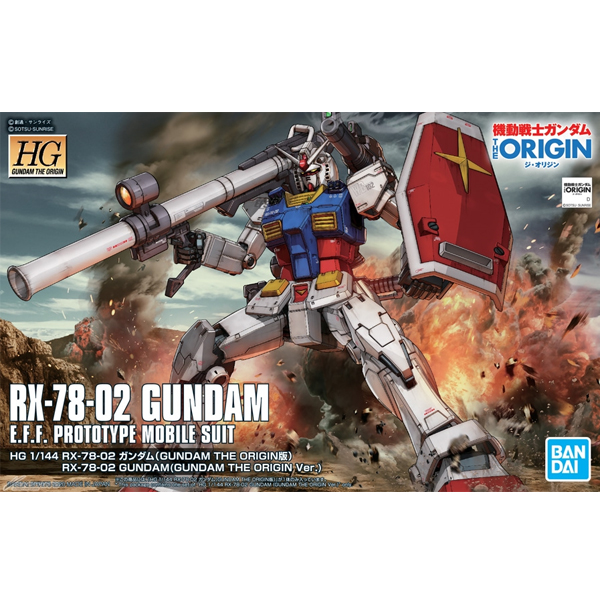 [HG-ORIGIN 026] 1/144 RX-78-2 �۽�Ʈ �Ǵ� �� ������ Ver.(�����԰���) [4���԰�����] [4573102589293]