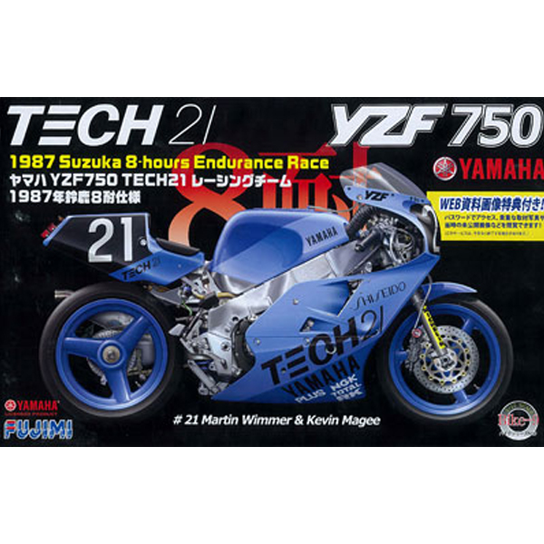 1/12 �߸��� YZF750 TECH21 ���̽� �� 1987 ����ī 8���� ��� [3���԰��Ϸ�] [4968728141329]