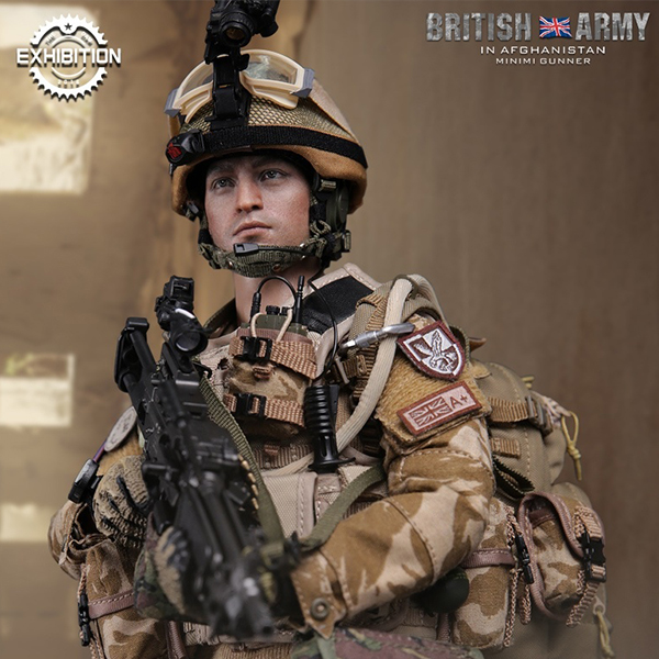 [������] 1/6 DAM78036 British ARMY In Afghanistan MINIMI Gunner [11���԰��Ϸ�]