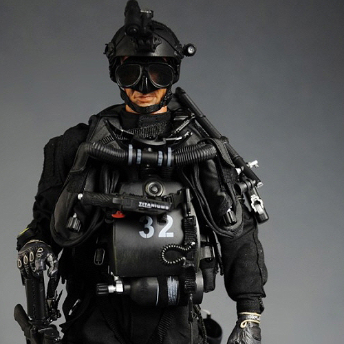 [30cm �и��͸� �ǱԾ�] U.S. NAVY SEAL SDVT-1 Combat Diver   [9020#]
