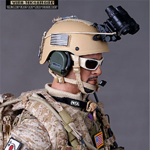 [30cm �и��͸� �ǱԾ�] One Year Anniversary US NAVY SEAL TEAM 8 GUNNER WITH MK48MOD1 [78003] [4���԰��Ϸ�]