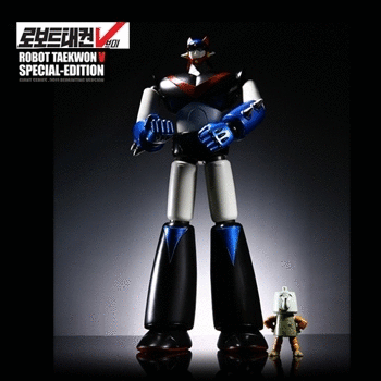 [�ǱԾ�] �κ�Ʈ�±Ǻ��� (Robot Taekwon V) 40cm - ������Ʈ���� -