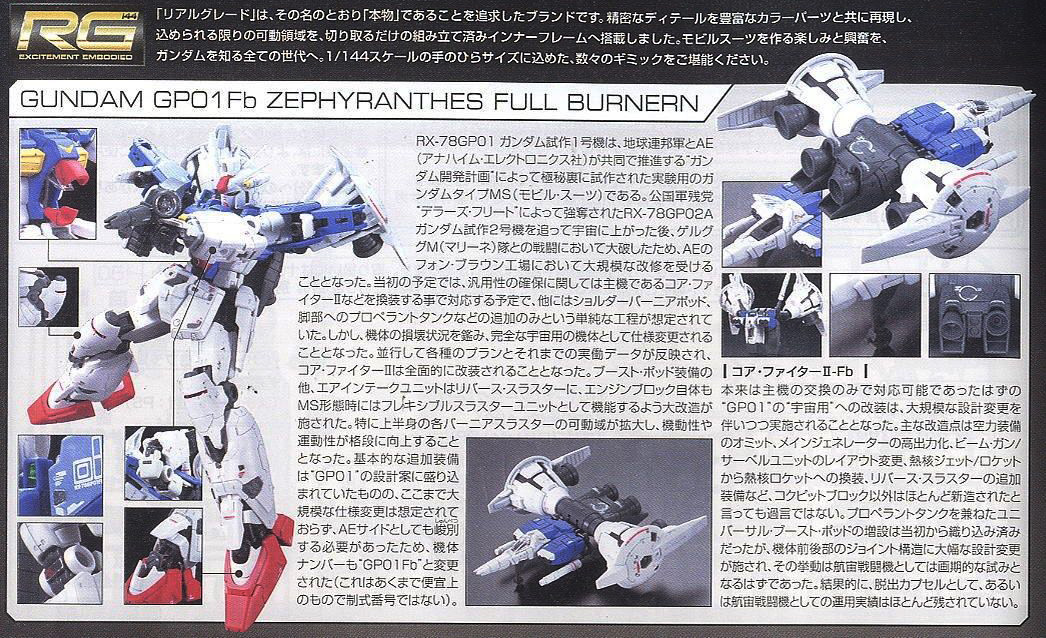 [RG 13] 1/144 �Ǵ� ���� 1ȣ�� Ǯ���Ͼ� [9���԰��Ϸ�][4573102618252]