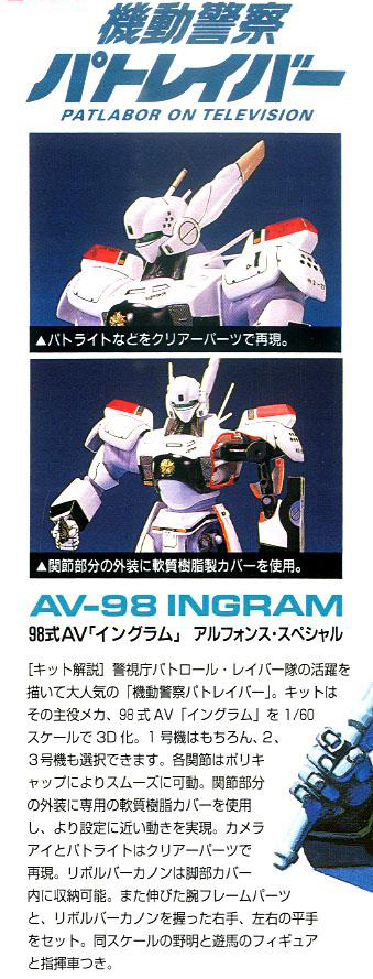 [�⵿������Ʈ���̹�][08] 1/60 98�� AV �ױ׷� ������ ����� [12���԰��Ϸ�] [4573102619655]