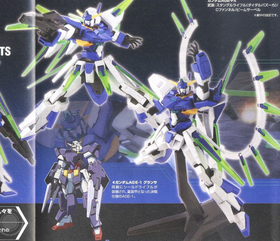[HG AGE] 1/144 �Ǵ� ������-FX [3���԰�����] [4573102573889]