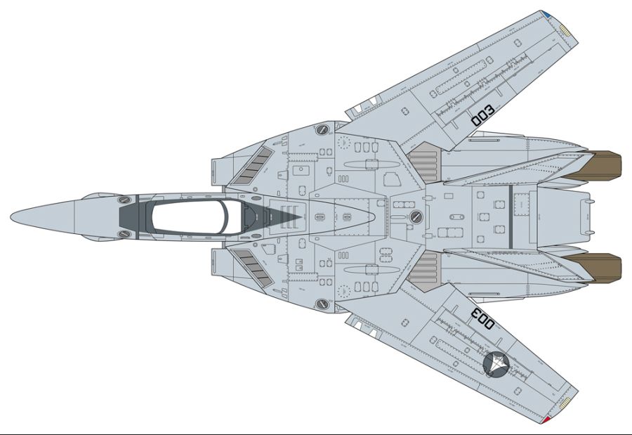 1/48 �ʽð���� ��ũ�ν� - VF-1A ��Ű�� �ο� ��������Ƽ ������ ��� [9���԰��Ϸ�] [4967834658714]