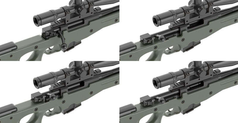 [����] [��Ʋ�Ƹ�] [LA070] 1/12 L96AWŸ�� [4543736315346]