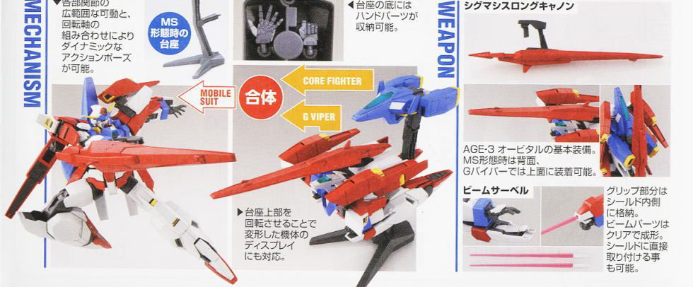 [HG AGE] 1/144 �Ǵ� ������3 ����Ż [5���԰��Ϸ�] [4573102628305]