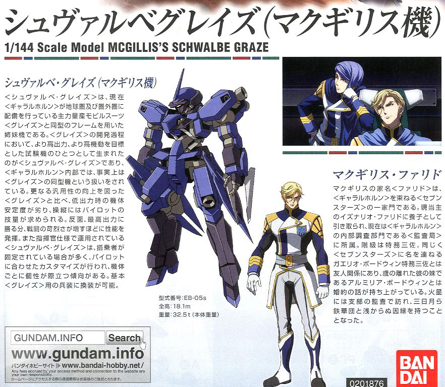 [����] [HG-IBO 03] 1/144 ���ߺ� �׷�����(�Ʊ渮����) [4573102579461]