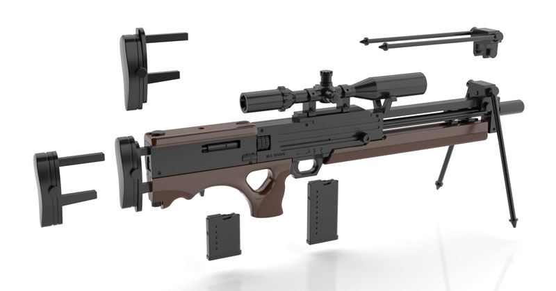 [��Ʋ�Ƹ�] [LADF15] 1/12 �ҳ����� - WA2000Ÿ�� [5���԰��Ϸ�] [4543736317074]