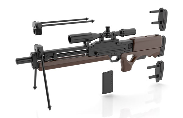 [��Ʋ�Ƹ�] [LADF15] 1/12 �ҳ����� - WA2000Ÿ�� [5���԰��Ϸ�] [4543736317074]