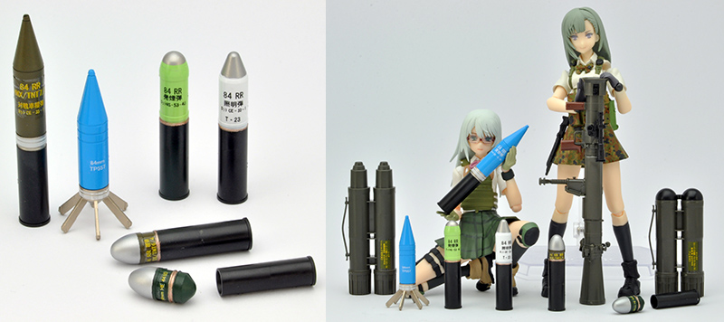 [��Ʋ�Ƹ�] [LA073] 1/12 84mm ���ݵ��� M2Ÿ�� [4���԰��Ϸ�] [4543736315360]