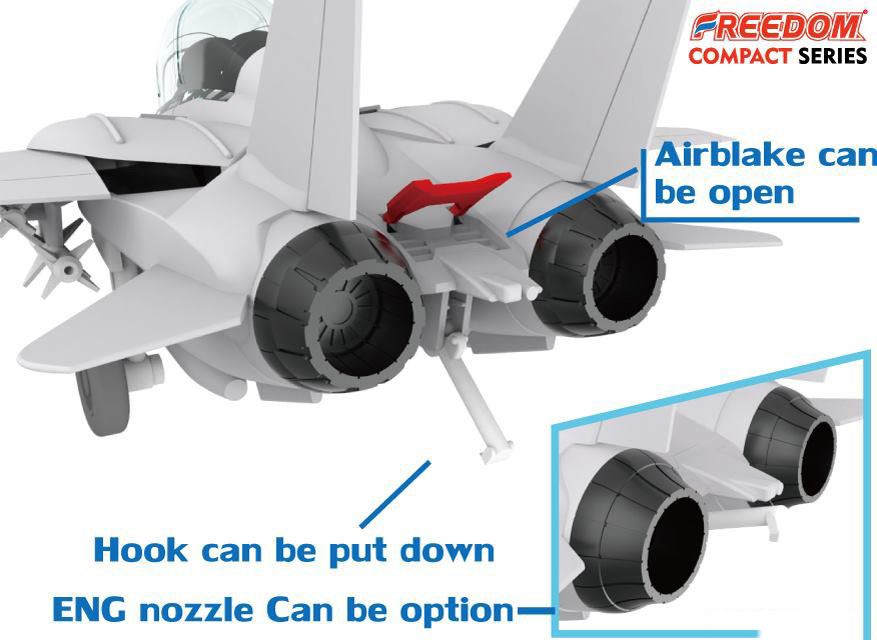 ����Ʈ �ø��� F-14A/B��Ĺ/�� Ĺ ���ر� VF-84 �Ҵ� ������ 2 in 1 [8���԰��Ϸ�] [4711151620608]