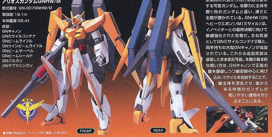 [����] [HG-OO 50] 1/144 �Ƹ����� �Ǵ� GNHW/M [4573102556042]