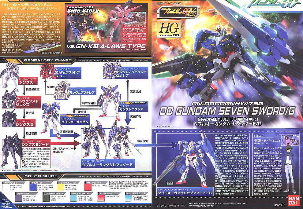 [HG-OO 61] 1/144 ������ �Ǵ� ����ҵ�/G [10���԰��Ϸ�][4573102579355]