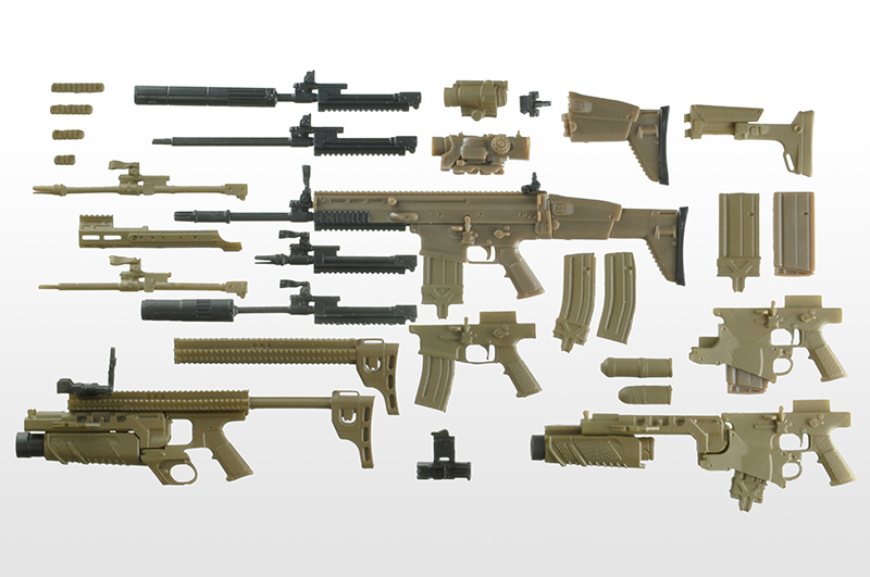 [��Ʋ�Ƹ�][LS06] 1/12 ��Ʋ�Ƹ� SCAR-Mk17Ÿ�� ������ �Ĺ̳� �̼��� [4���԰��Ϸ�] [4543736319009]