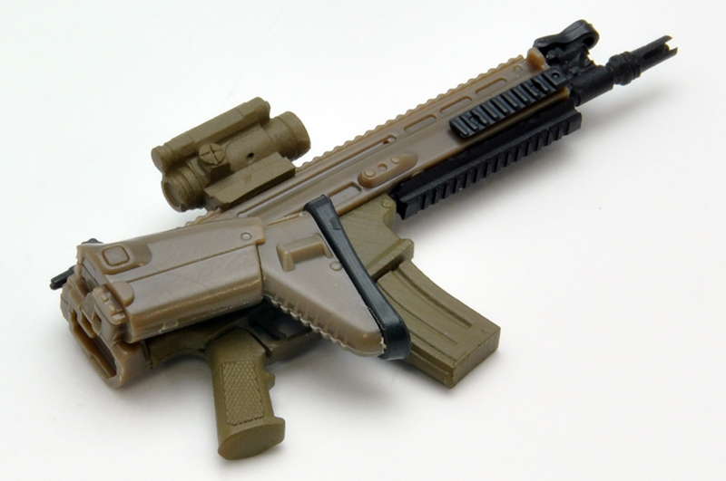 [��Ʋ�Ƹ�][LS06] 1/12 ��Ʋ�Ƹ� SCAR-Mk17Ÿ�� ������ �Ĺ̳� �̼��� [4���԰��Ϸ�] [4543736319009]