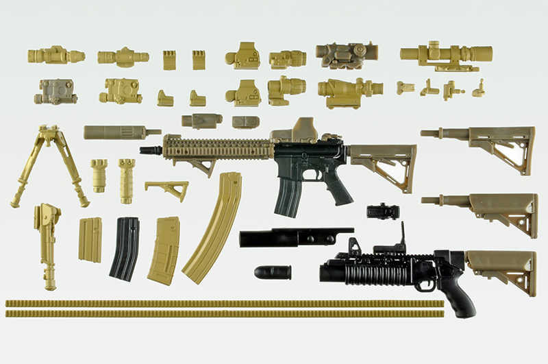 [��Ʋ�Ƹ�][LS05] 1/12 M4A1 �ƻ��� �̿� �̼� �� [9���԰��Ϸ�] [4543736318996]