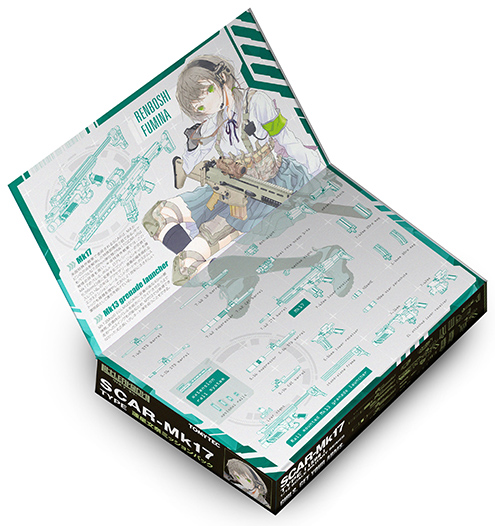 [��Ʋ�Ƹ�][LS06] 1/12 ��Ʋ�Ƹ� SCAR-Mk17Ÿ�� ������ �Ĺ̳� �̼��� [4���԰��Ϸ�] [4543736319009]