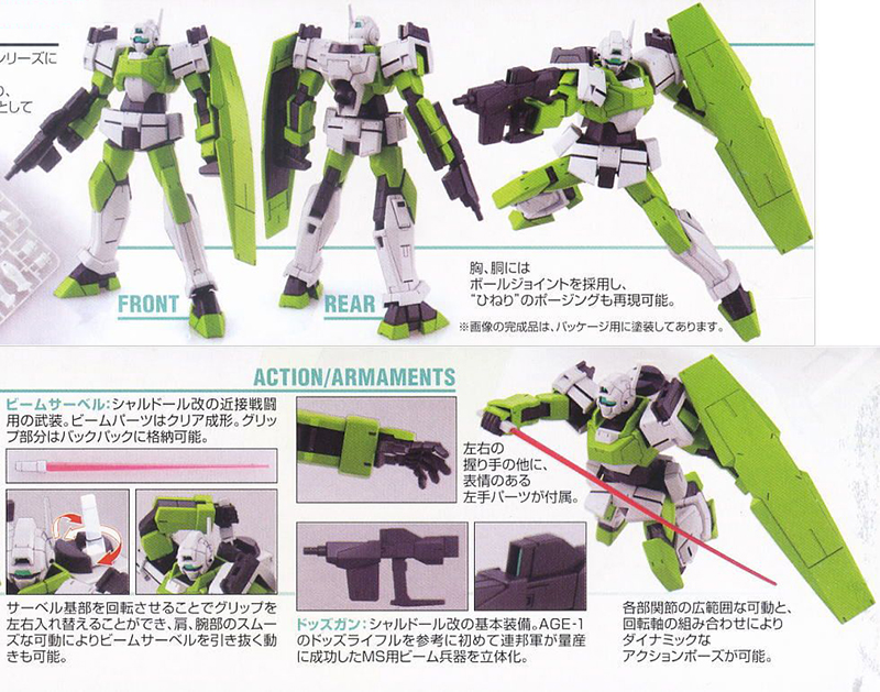 [HG AGE] 1/144  ���� Ŀ���� [5���԰��Ϸ�] [4573102628275]