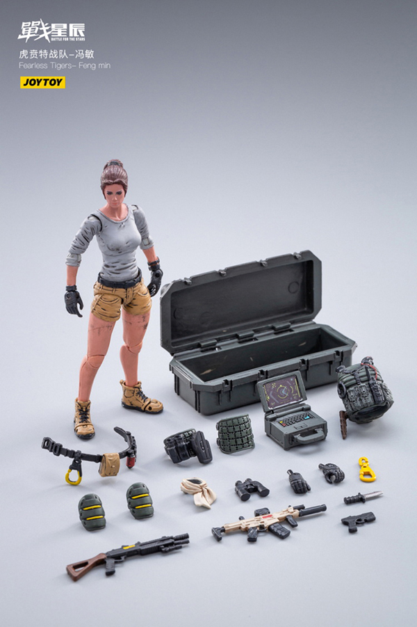 [JOYTOY] 1/18 Fearless Tigers-Feng min [10���԰��Ϸ�][6973130371422]