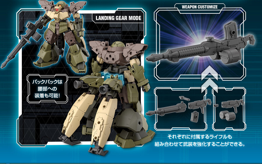 [30MM][45] 1/144 bEXM-29 ��������(����) [9���԰��Ϸ�] [4573102633873]