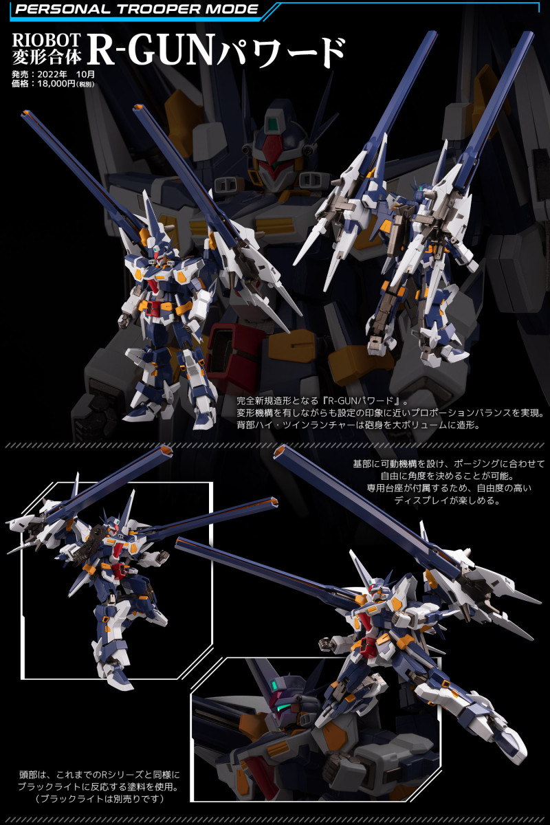 RIOBOT ���۷κ�����OG - R-GUN �Ŀ��� [11���԰��Ϸ�] [4571335880545]