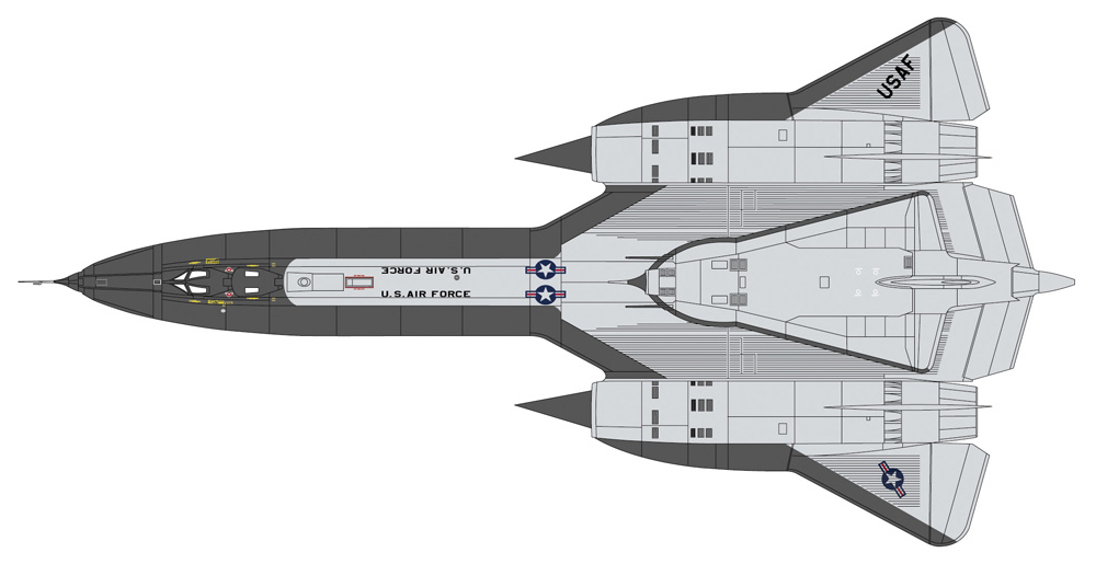 1/72 SR-71 ��������(A��) w/GTD-21B [3���԰��Ϸ�] [4967834023956]