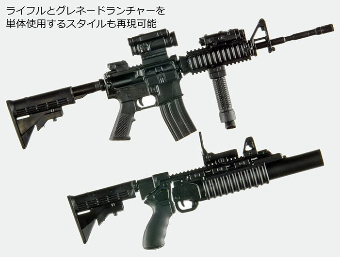 [��Ʋ�Ƹ�] [LA100] 1/12 M4A1/M203Ÿ�� 2.0 [5���԰��Ϸ�] [4543736320647]