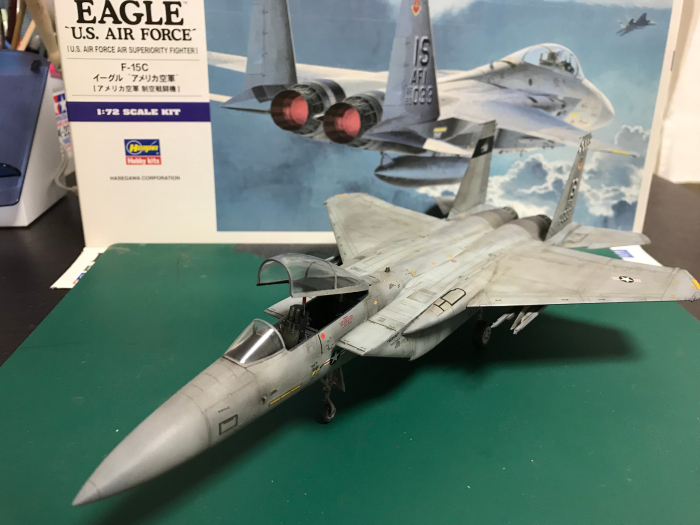 1/72 F-15C �̱� �Ƹ޸�ī ���� [7���԰��Ϸ�] [4967834015432]