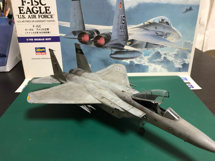 1/72 F-15C �̱� �Ƹ޸�ī ���� [7���԰��Ϸ�] [4967834015432]