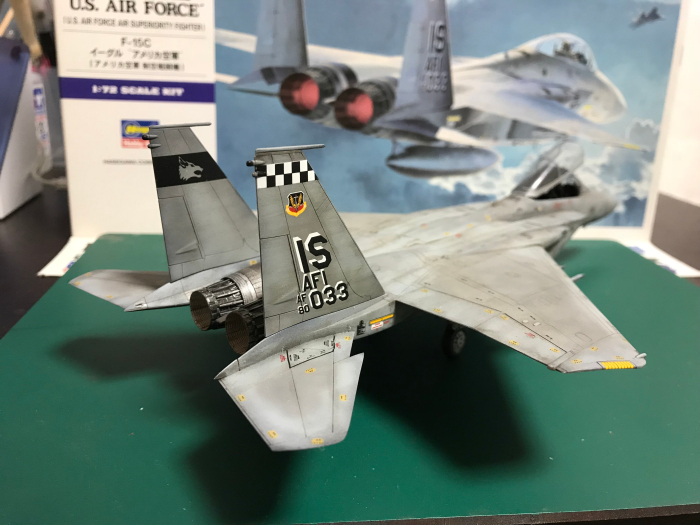 1/72 F-15C �̱� �Ƹ޸�ī ���� [7���԰��Ϸ�] [4967834015432]